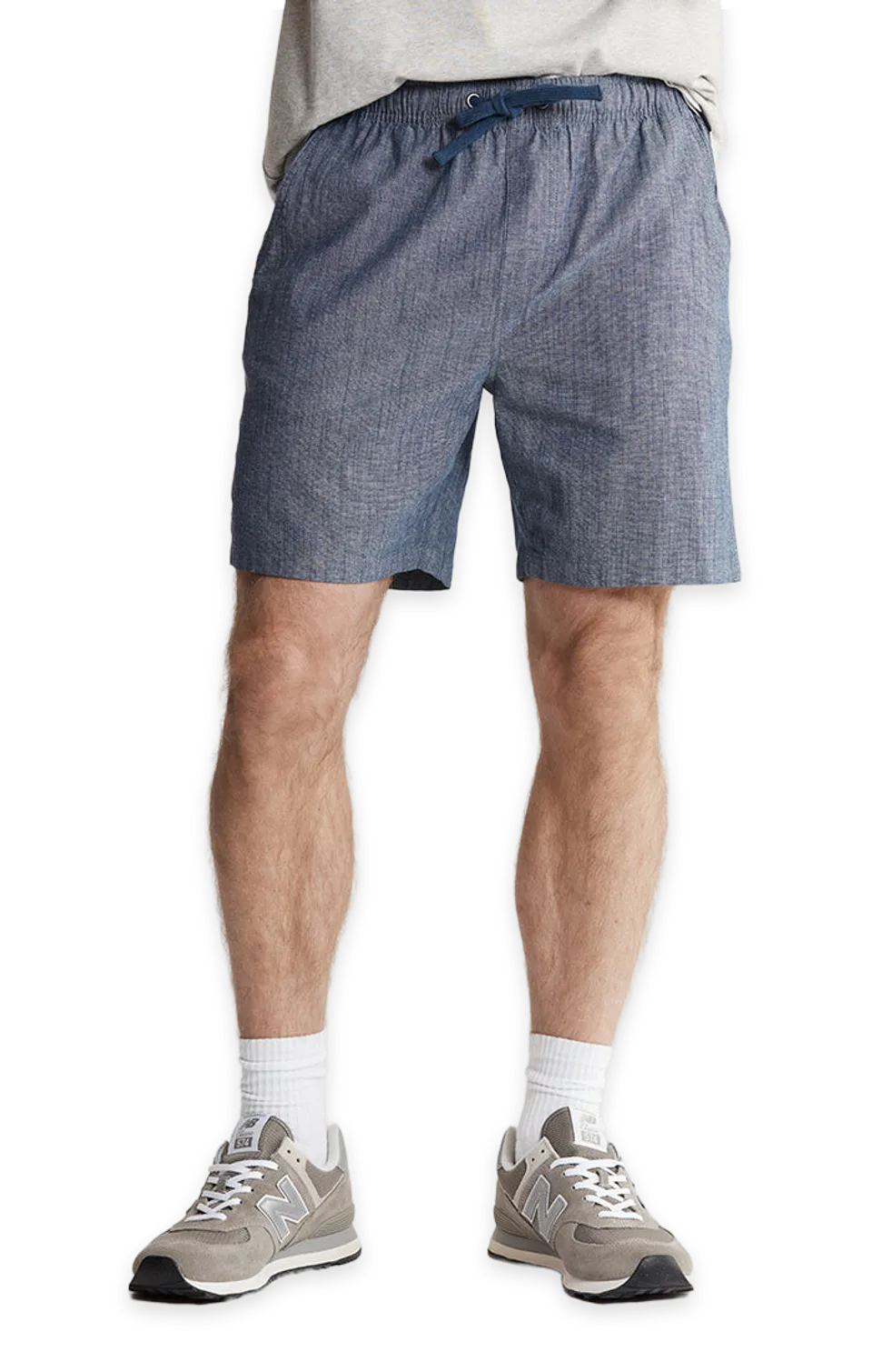 Jachs NY Chambray Pull On Shorts