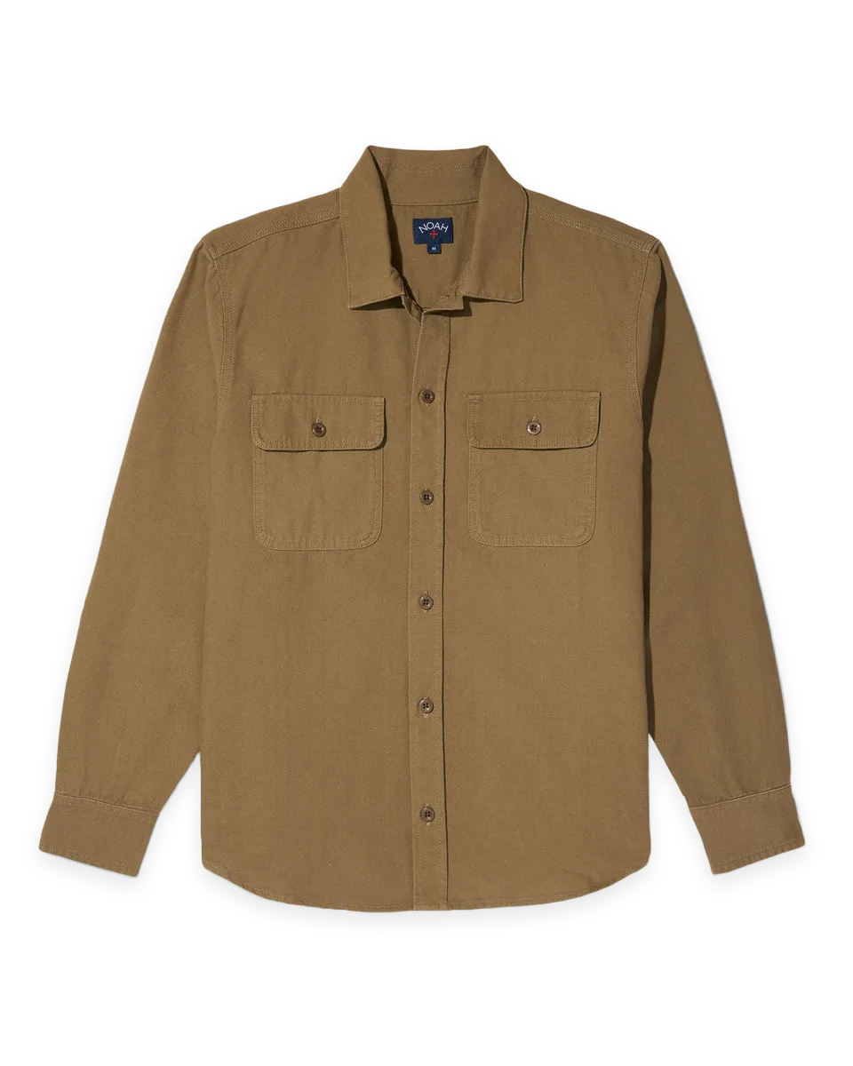 Noah Washed Canvas Shirt