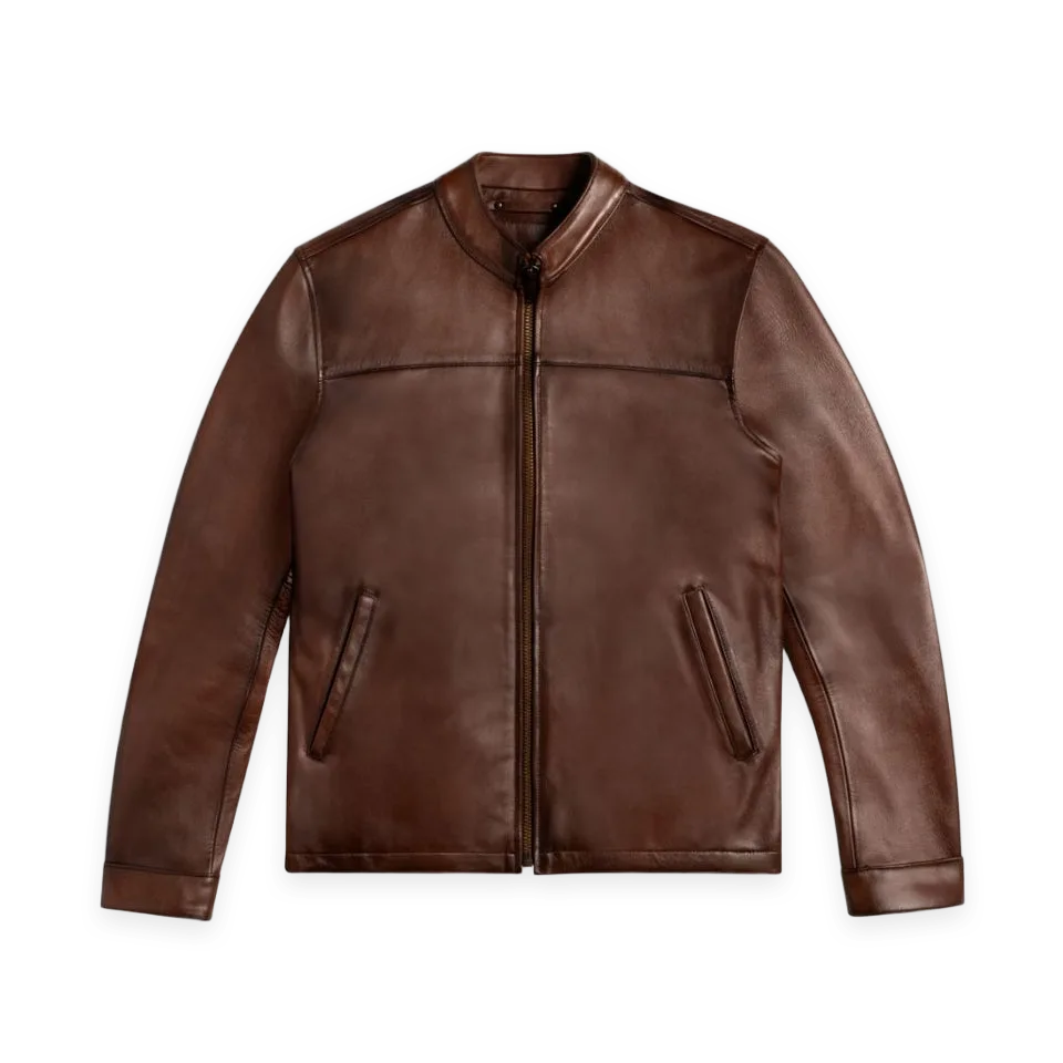 Thursday Boots Rider Jacket · Rich Mahogany