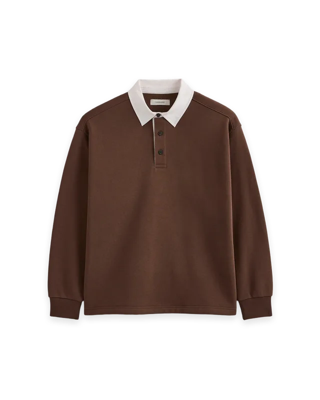 Everlane Luxe Fleece Rugby Polo