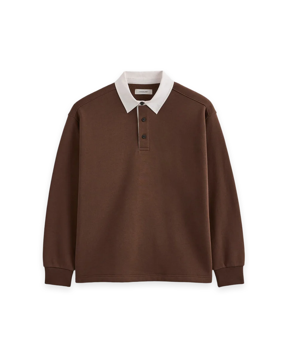 Everlane Luxe Fleece Rugby Polo, photo 2
