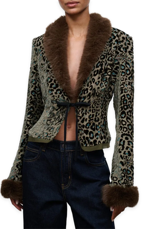 Staud Leon Velvet Blazer · Prowl