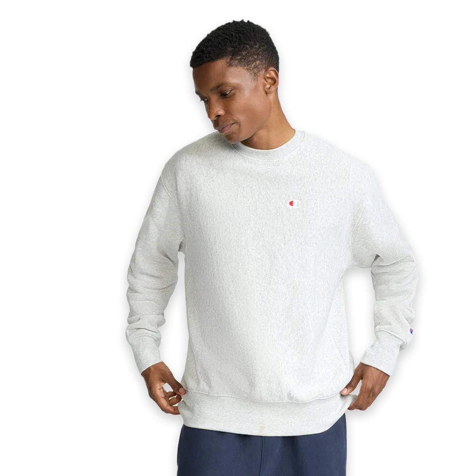 Champion Reverse Weave Crewneck Sweatshirt, C Logo