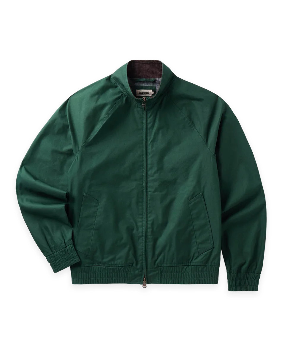 Taylor Stitch The Dean Jacket in Dark Spruce Twill