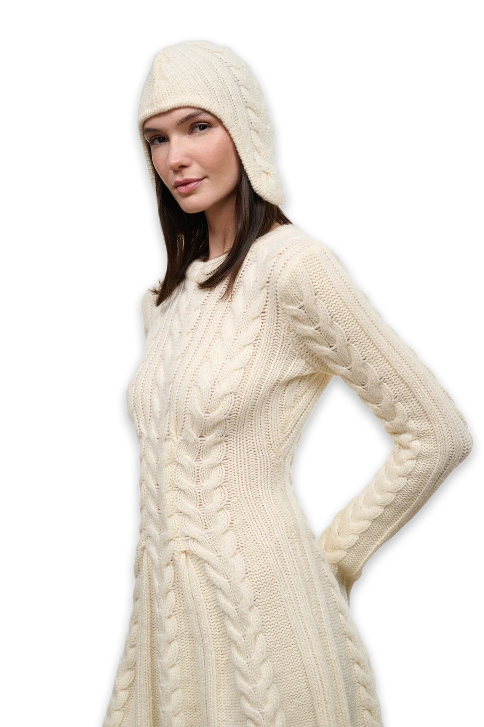 Staud Cable Knit Alpine Cap, photo 2