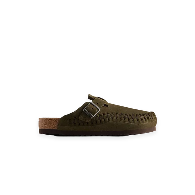 Kith Kith for Birkenstock WMNS Boston Braided · Thyme