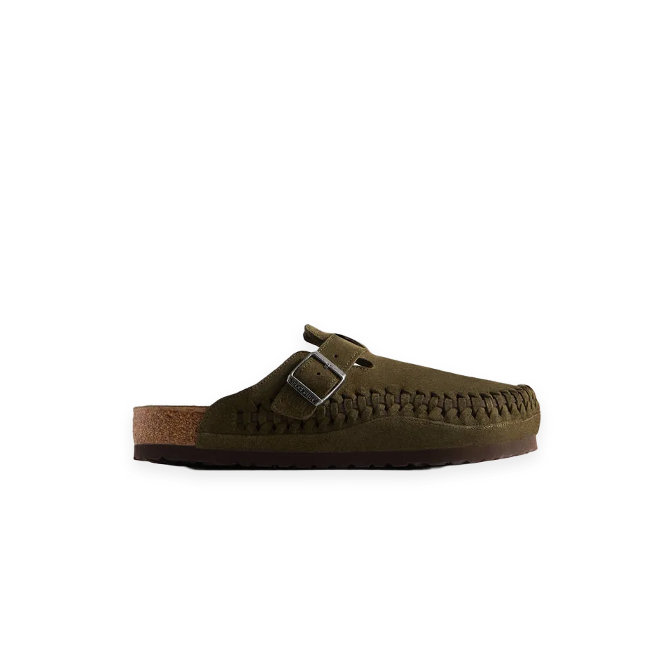 Kith Kith for Birkenstock WMNS Boston Braided · Thyme