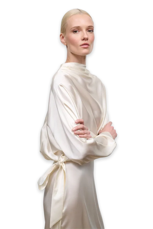 Staud Phoebe Silk Dress