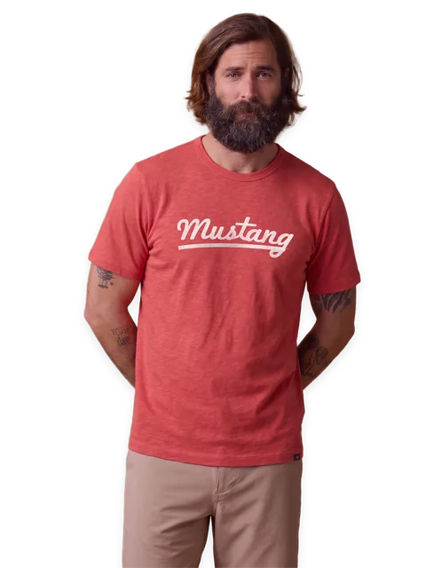 Faherty Southern Methodist University Sunwashed Regenerative Tee