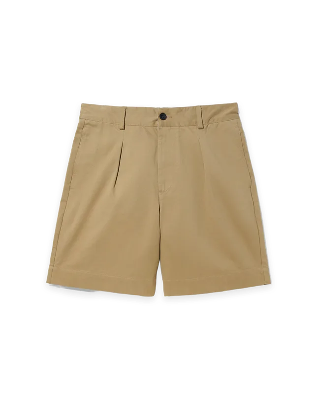 Noah Single-Pleat Baggy Short