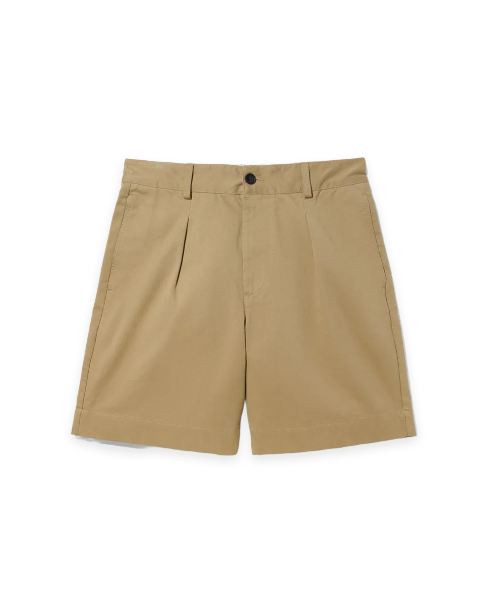 Noah Single-Pleat Baggy Short