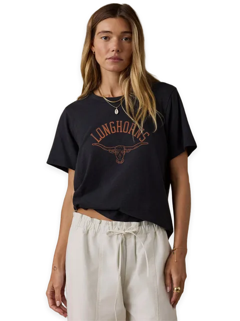Faherty University of Texas Sunwashed Regenerative Tee