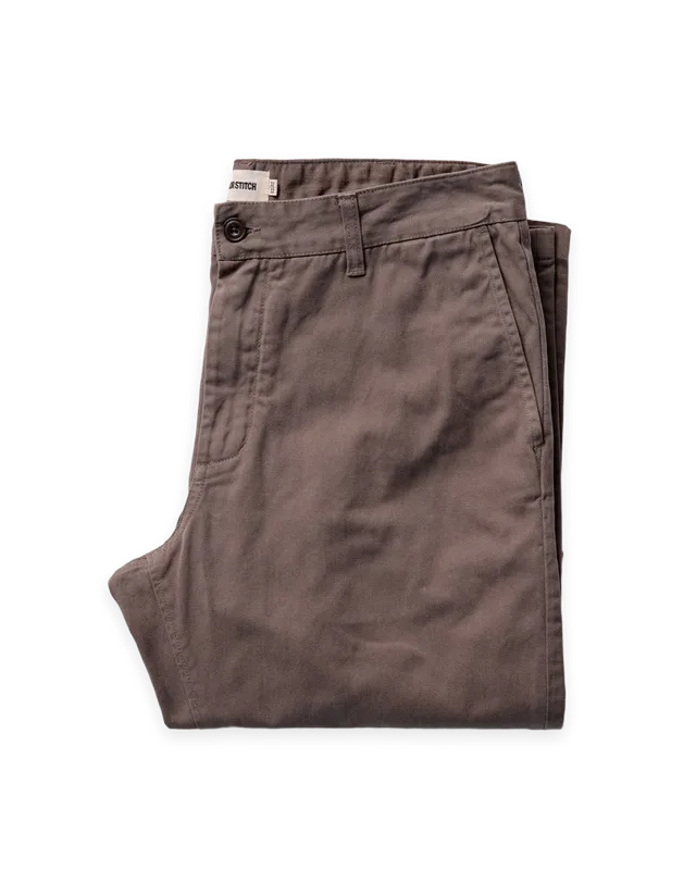 Taylor Stitch The Democratic Foundation Pant in Organic Espresso