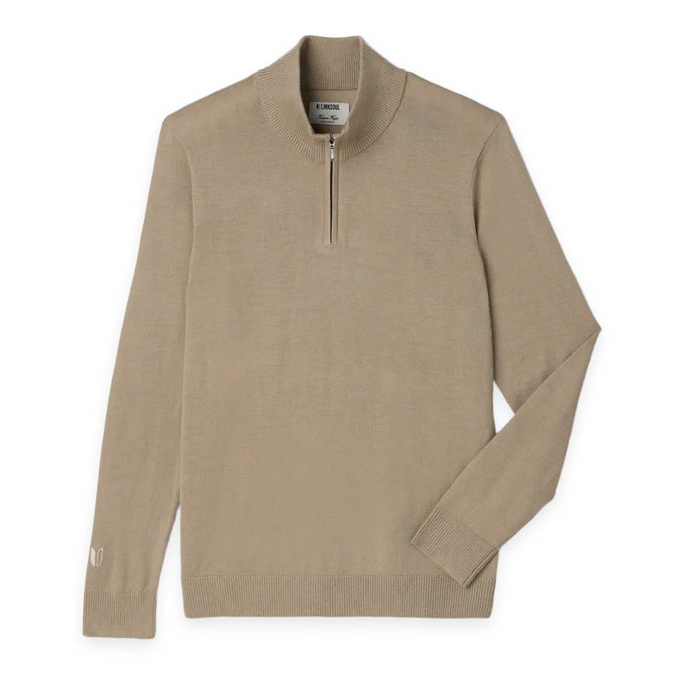 Linksoul Reserve Merino Wool Quarter-Zip