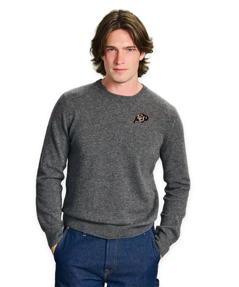 Naadam Men's University of Colorado Boulder Cashmere Sweater