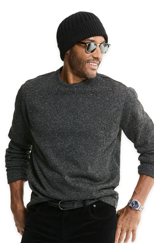 Jachs NY Stretch Sweater Fleece Crewneck
