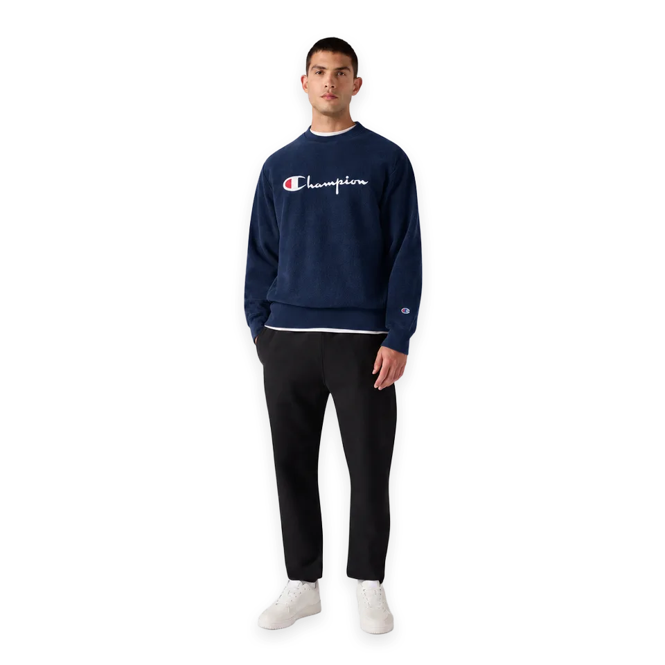 Champion Men's Knitted Crewneck Sweatshirt