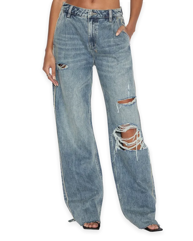 Ksubi LOW RIDER TUCK FRAYED