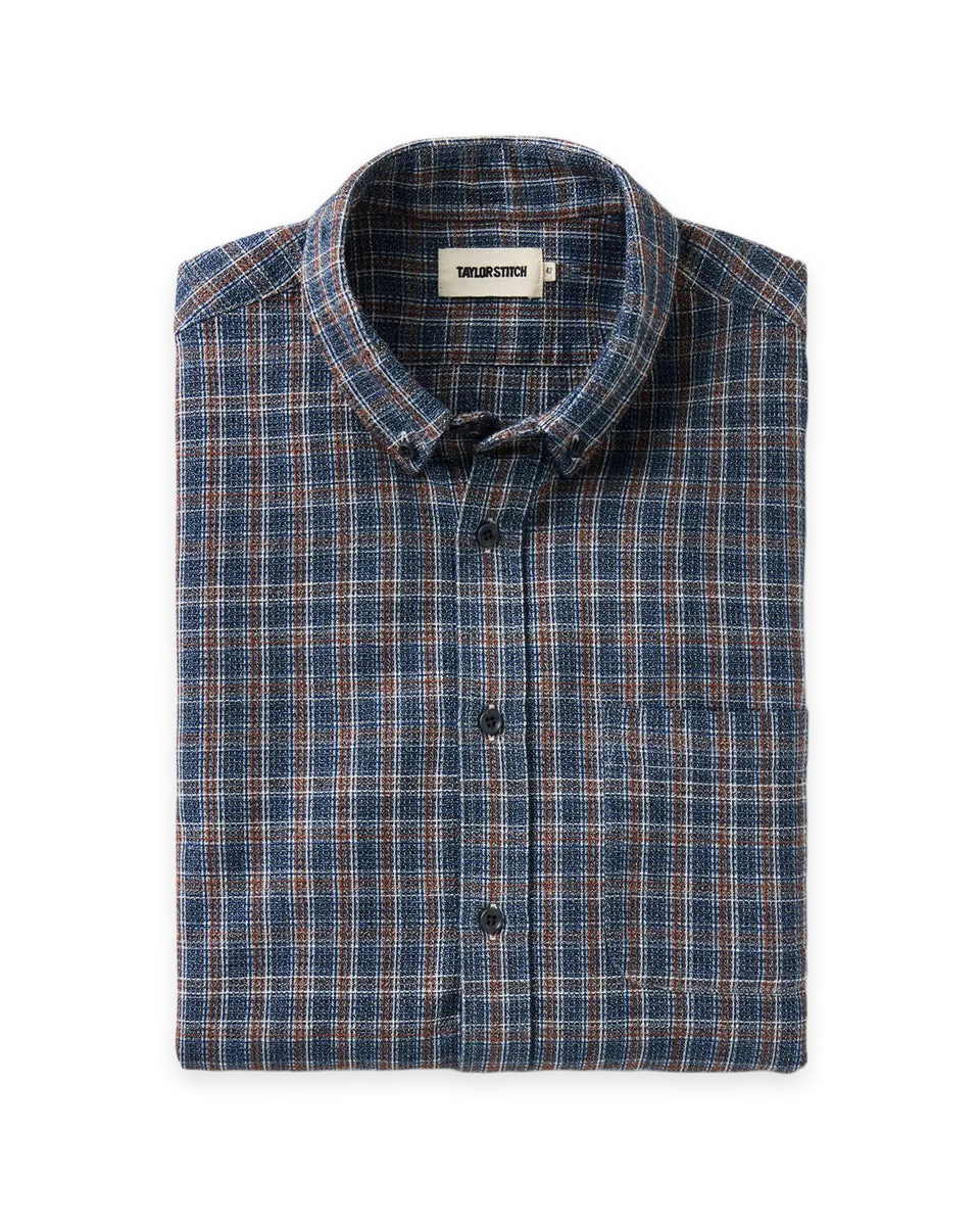 Taylor Stitch The Jack in Valley Plaid Waffle