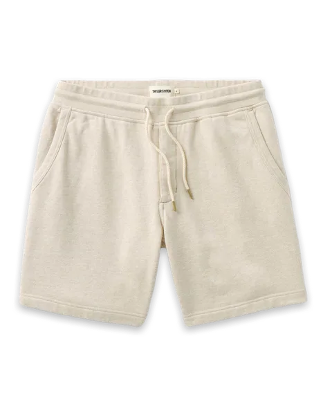 Taylor Stitch The Sunset Short in Heather Oat Terry