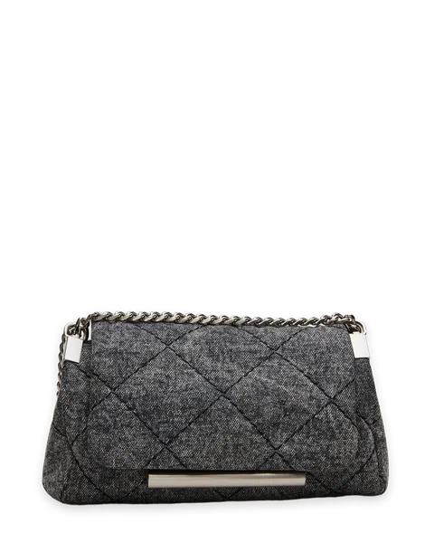 Steve Madden COLETE MINI BAG BLACK DENIM