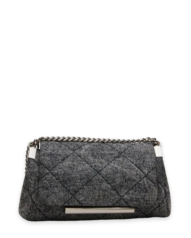 Steve Madden COLETE MINI BAG BLACK DENIM