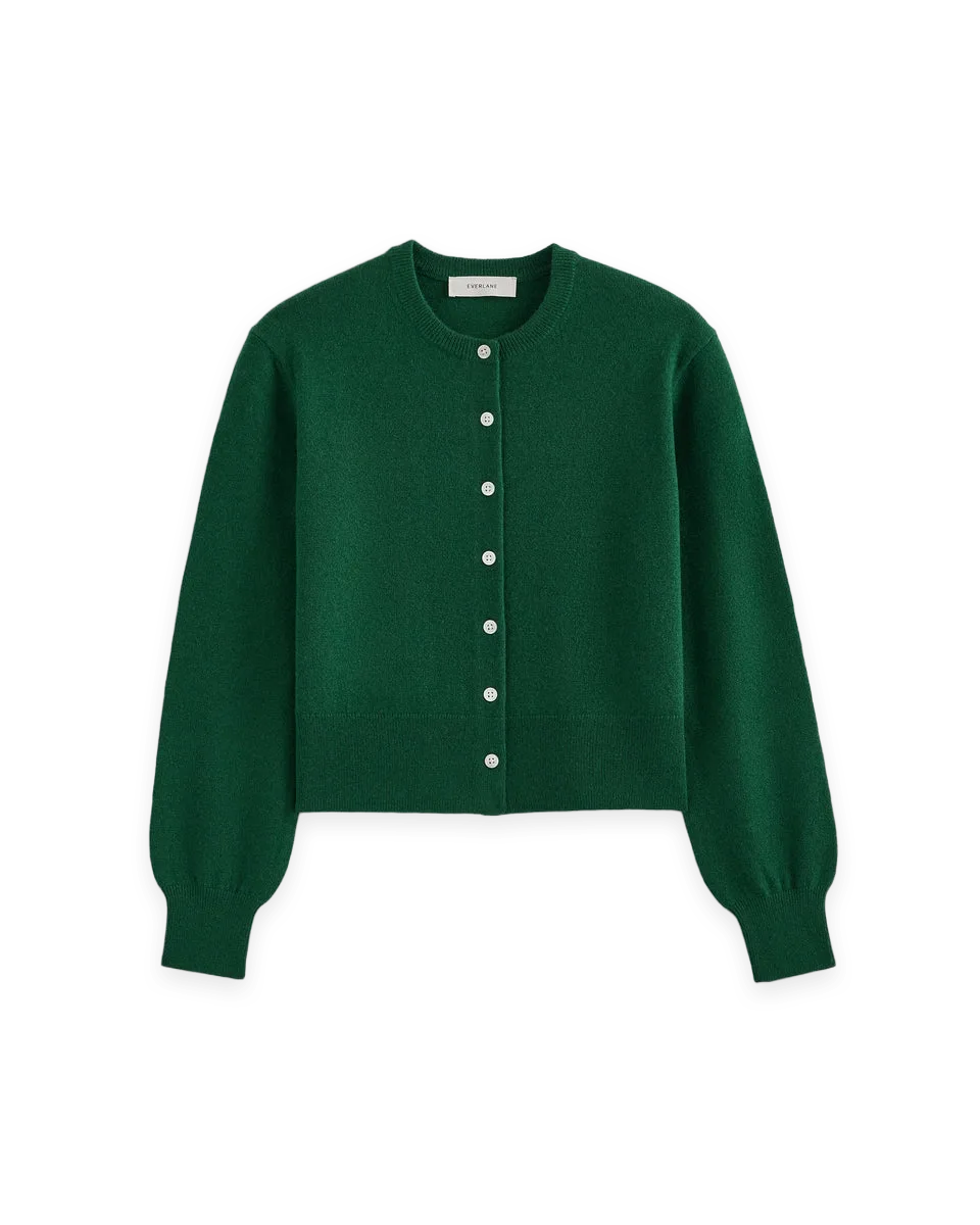 Everlane Cashmere Cropped Cardigan