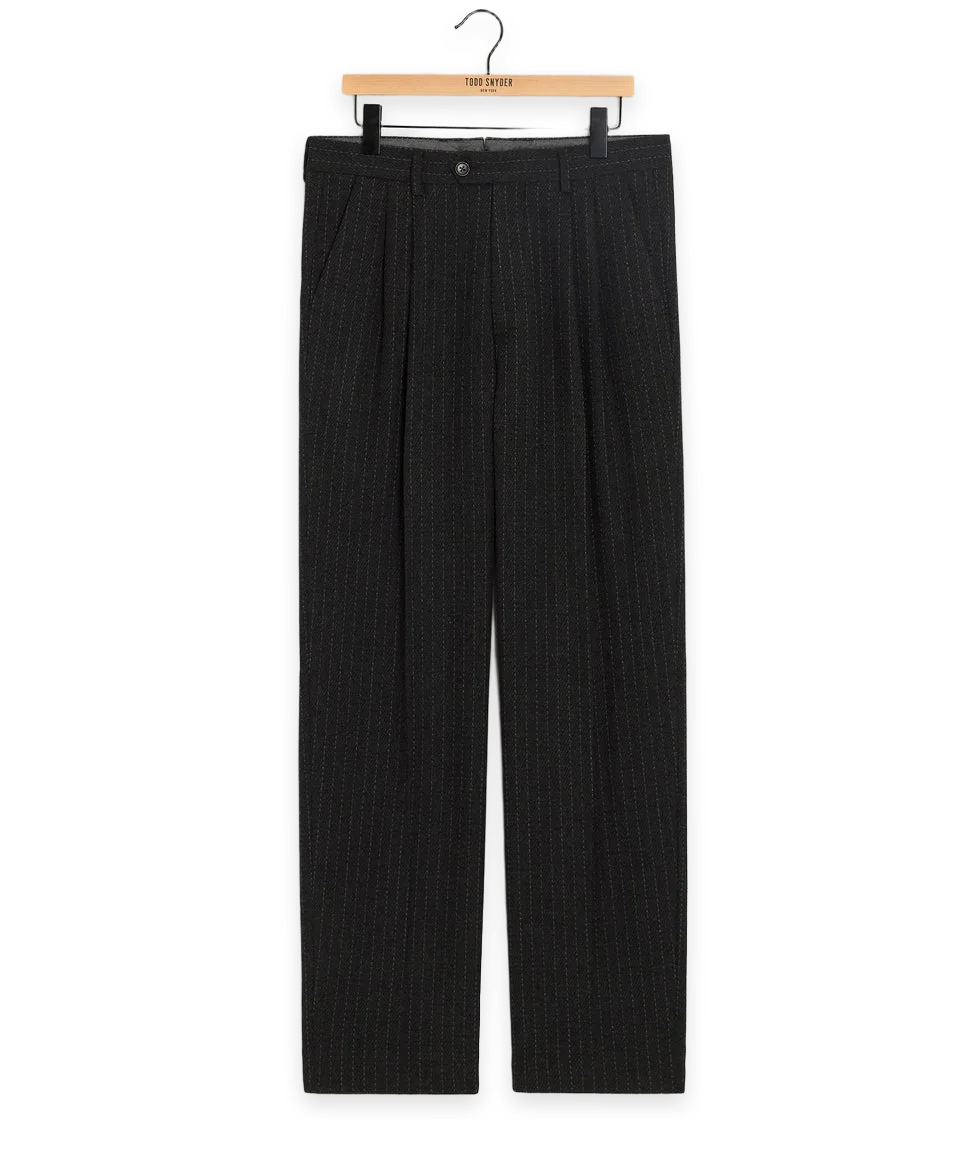 Todd Snyder Italian Wool-Cashmere Wythe Trouser