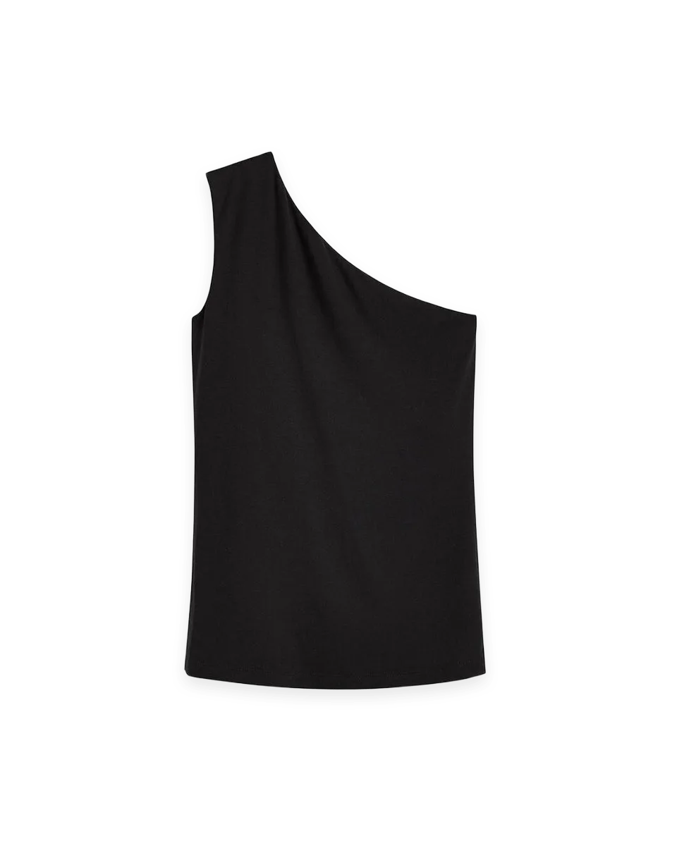 Cuyana One Shoulder Top