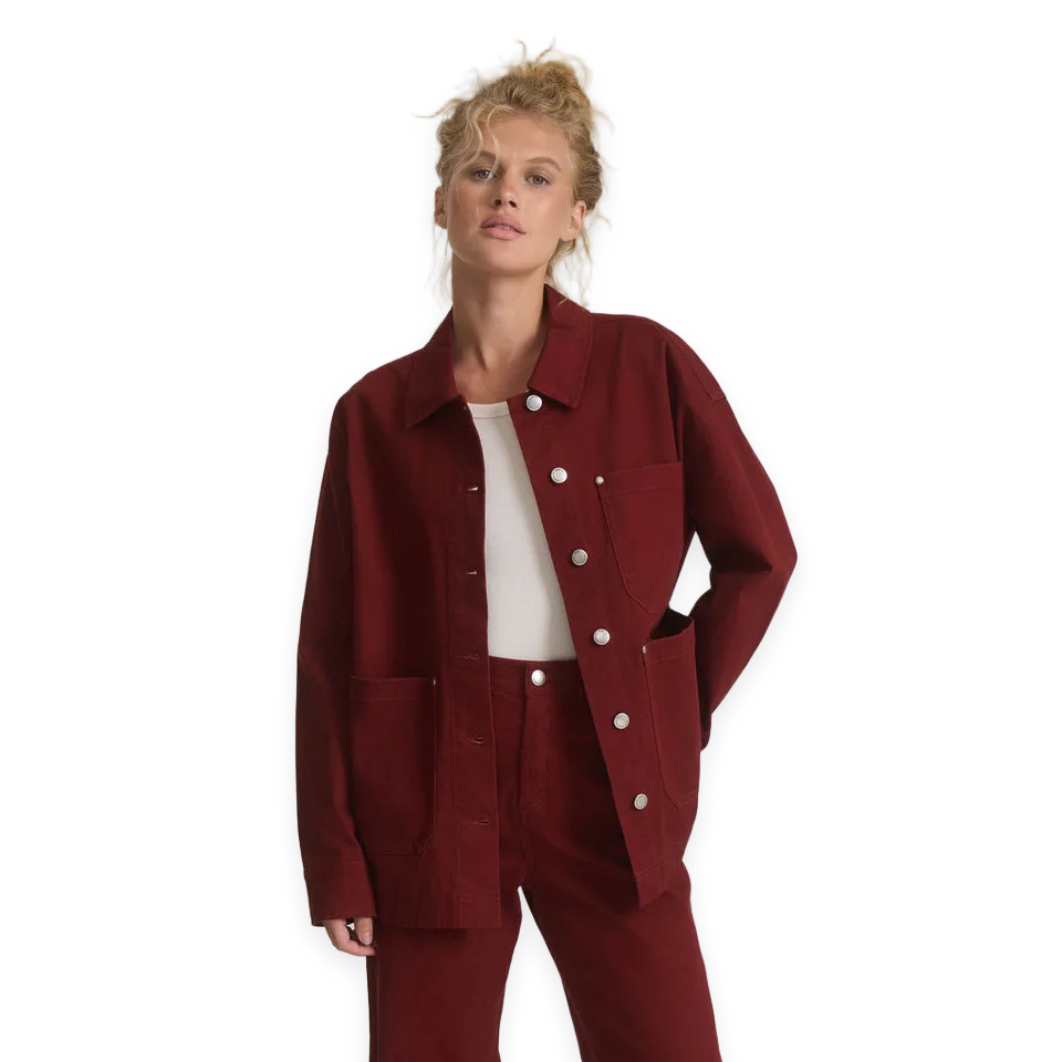 Roark HWY 1 Bedford Chore Jacket · Cherrywood