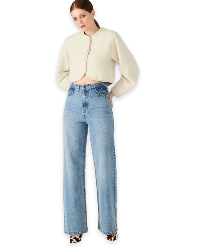 Steve Madden GERALDINE JEAN FOREVER BLUE