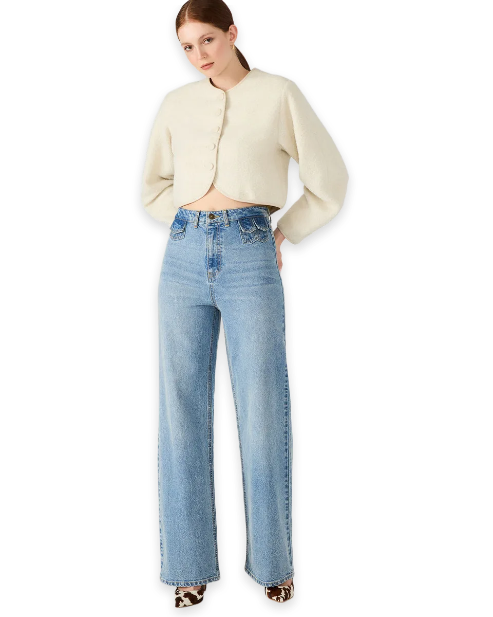Steve Madden GERALDINE JEAN FOREVER BLUE