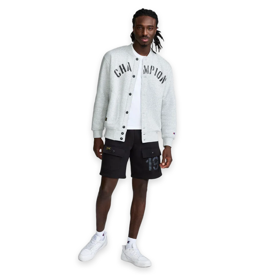 Champion Fleece Baseball Jacket