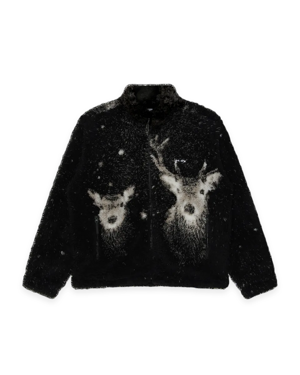 Obey DEER SHERPA JACKET