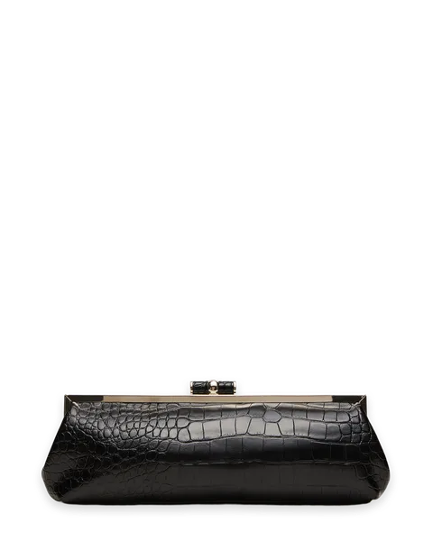 Steve Madden STEFANO BAG BLACK CROCODILE