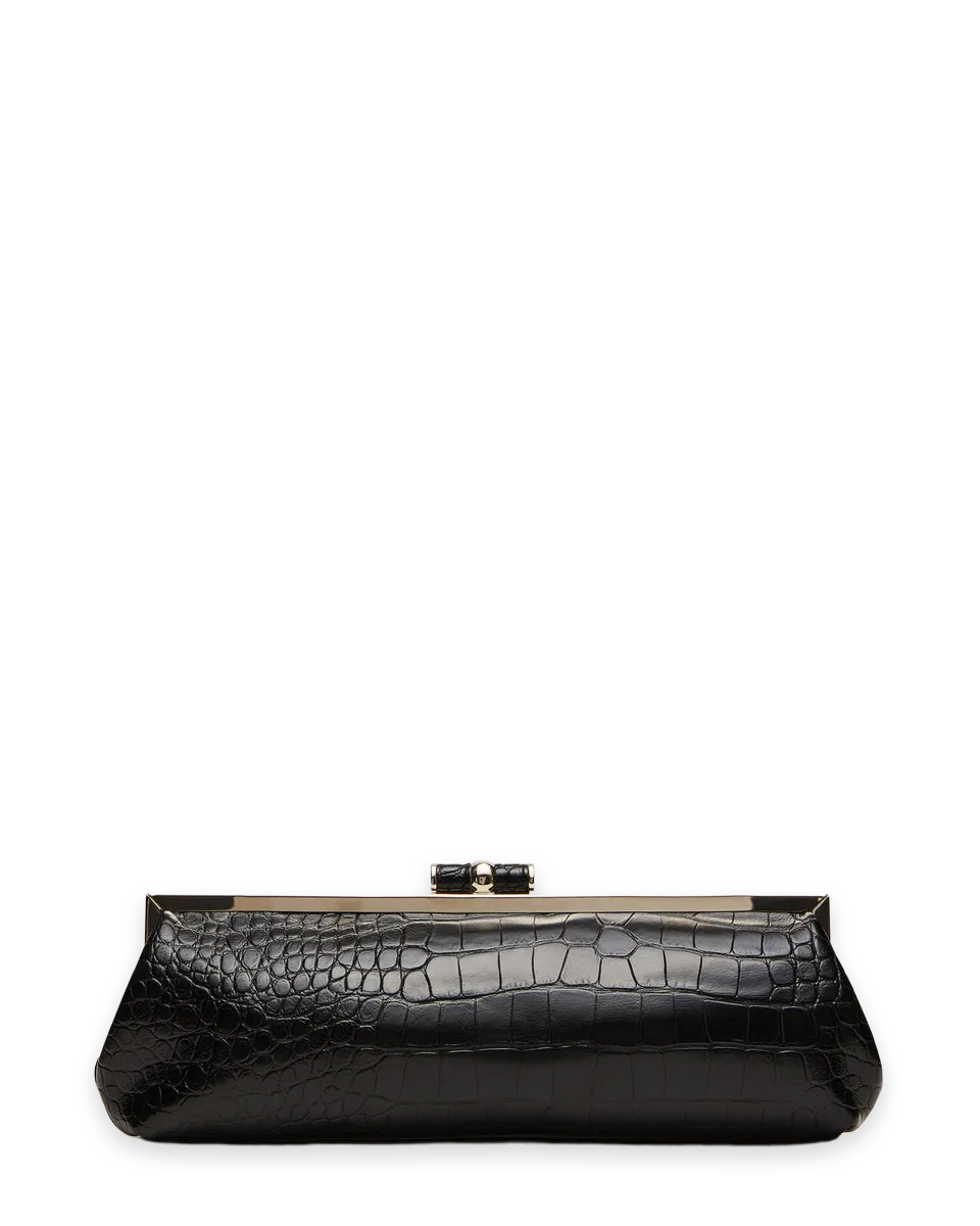 Steve Madden STEFANO BAG BLACK CROCODILE