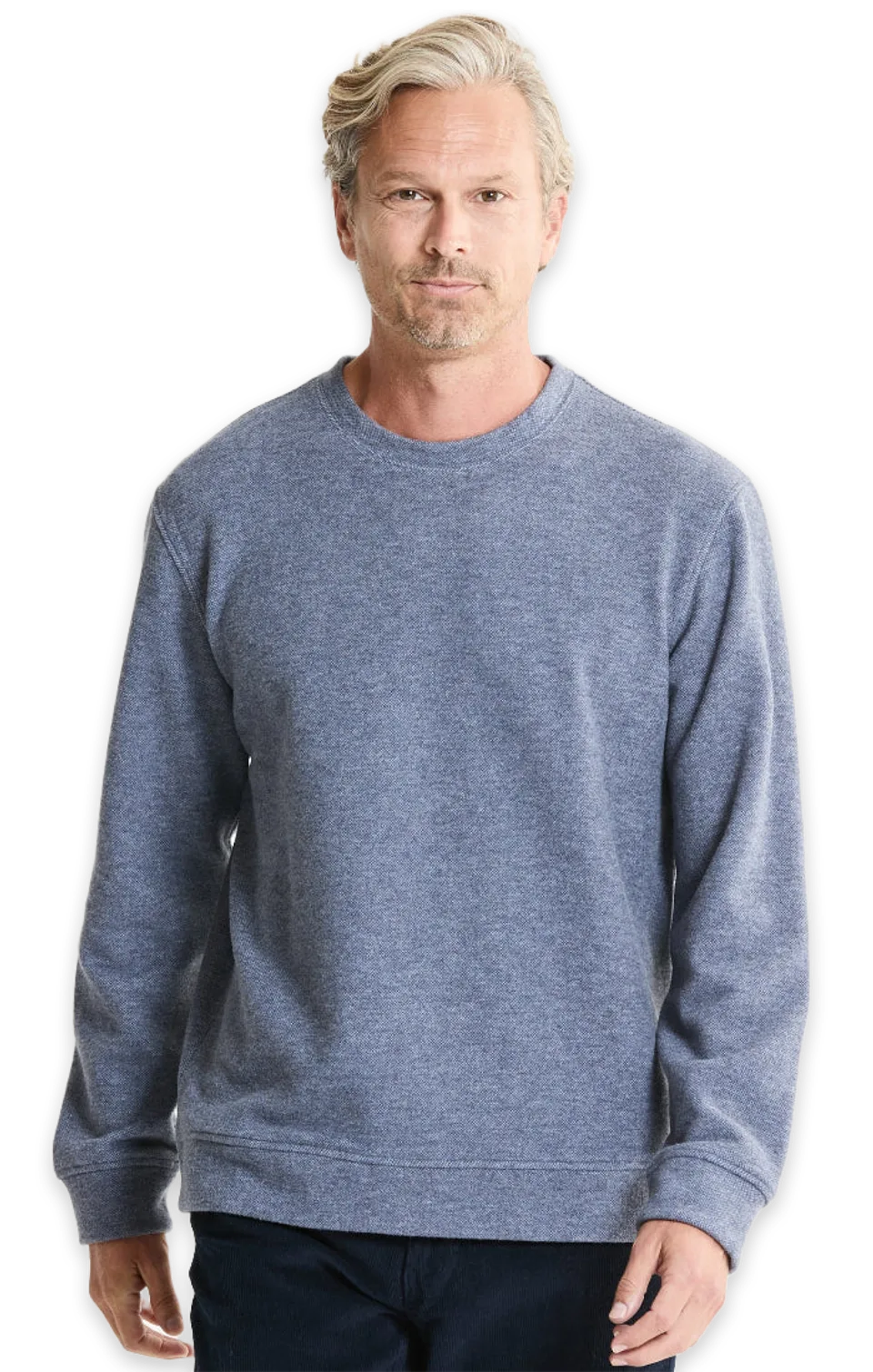 Jachs NY Heathered Knit Crewneck