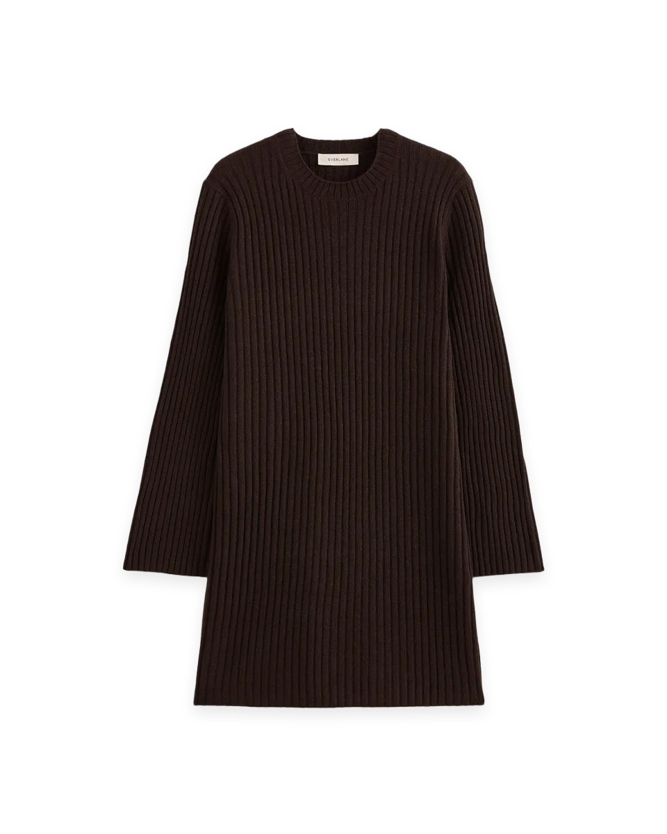 Everlane Cashmere Long-Sleeve Mini Dress, photo 2
