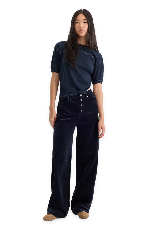 Good American VINTAGE WIDE CORDUROY PANT