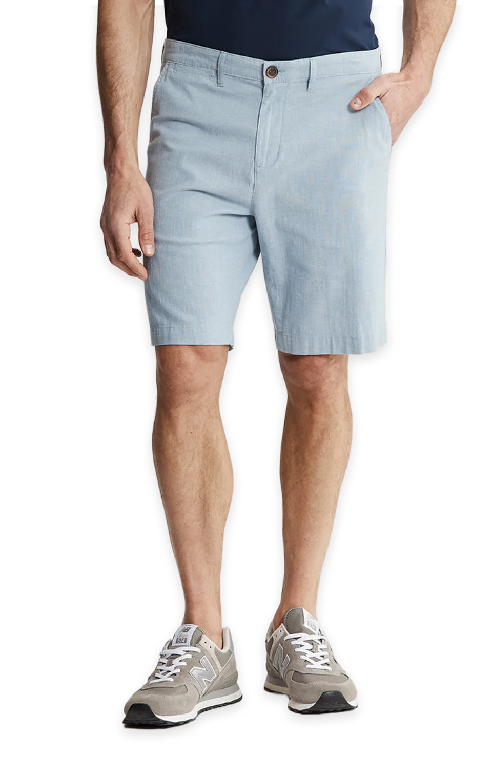 Jachs NY Stretch Chambray Shorts