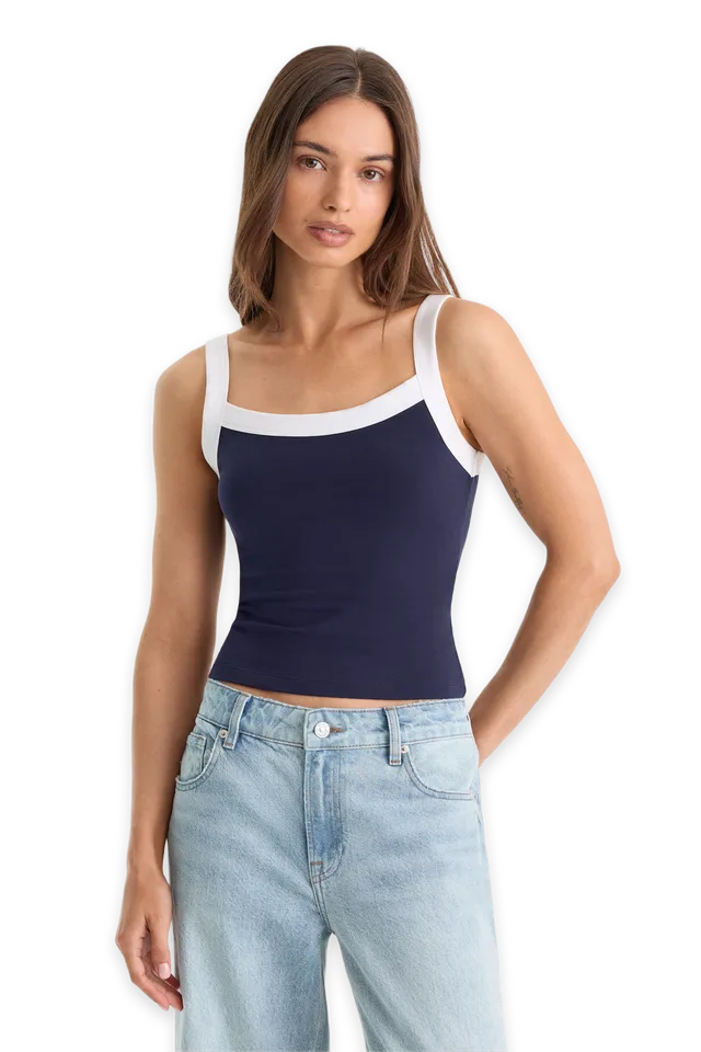 Good American THE RINGER TANK