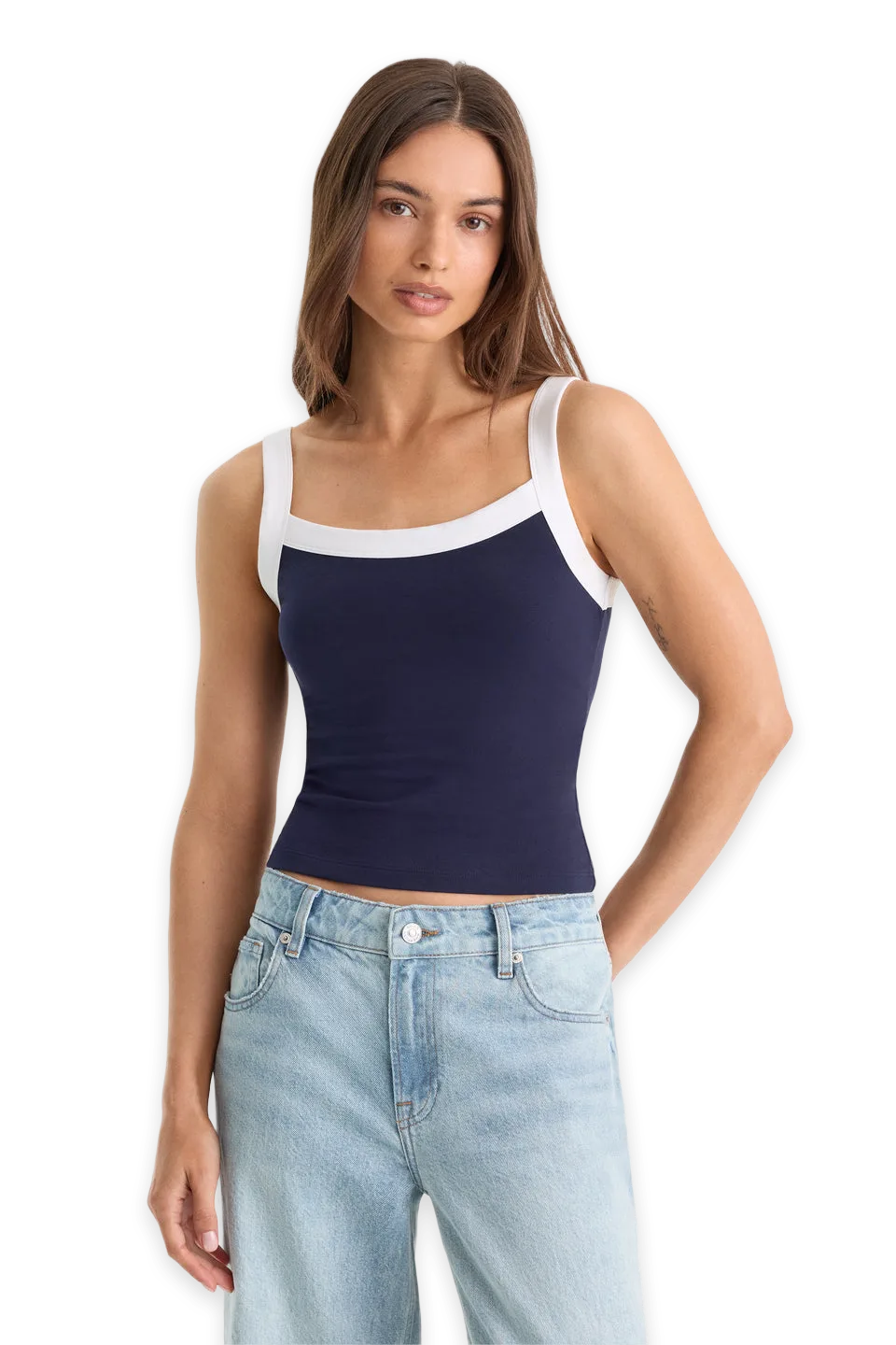 Good American THE RINGER TANK