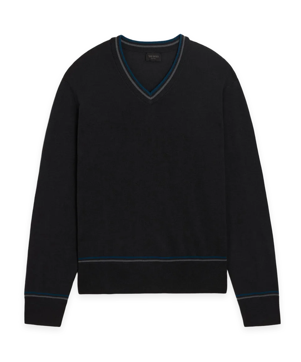 Todd Snyder Merino V-Neck Sweater