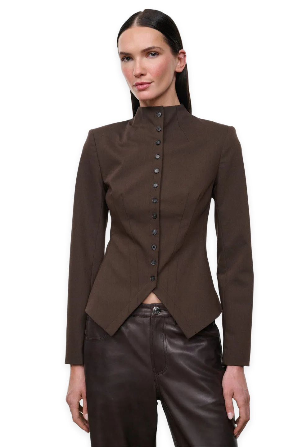 Staud Adrian Jacket · Earth, photo 3