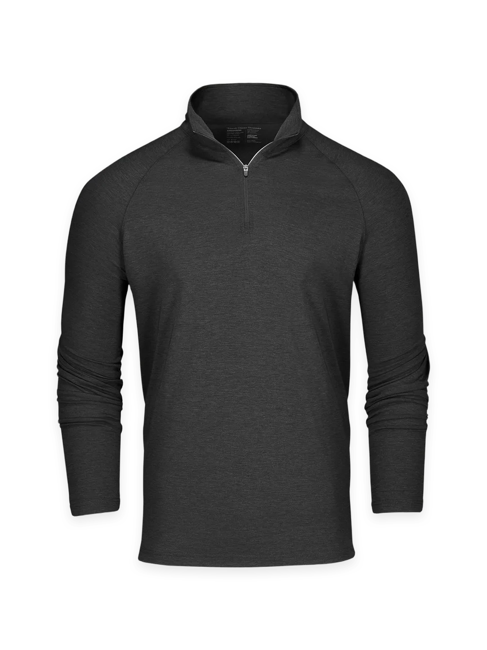 Fresh Clean Threads Charcoal Performance Quarter Zip