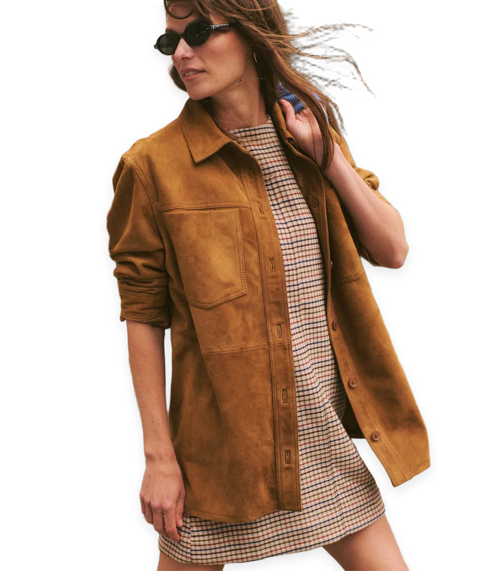 Marine Layer Rowan Suede Jacket