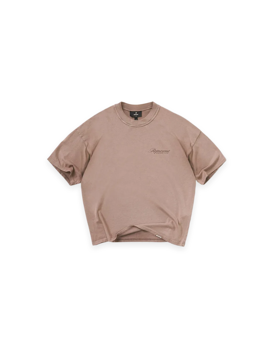 Represent Represent Owners Club Script T-Shirt