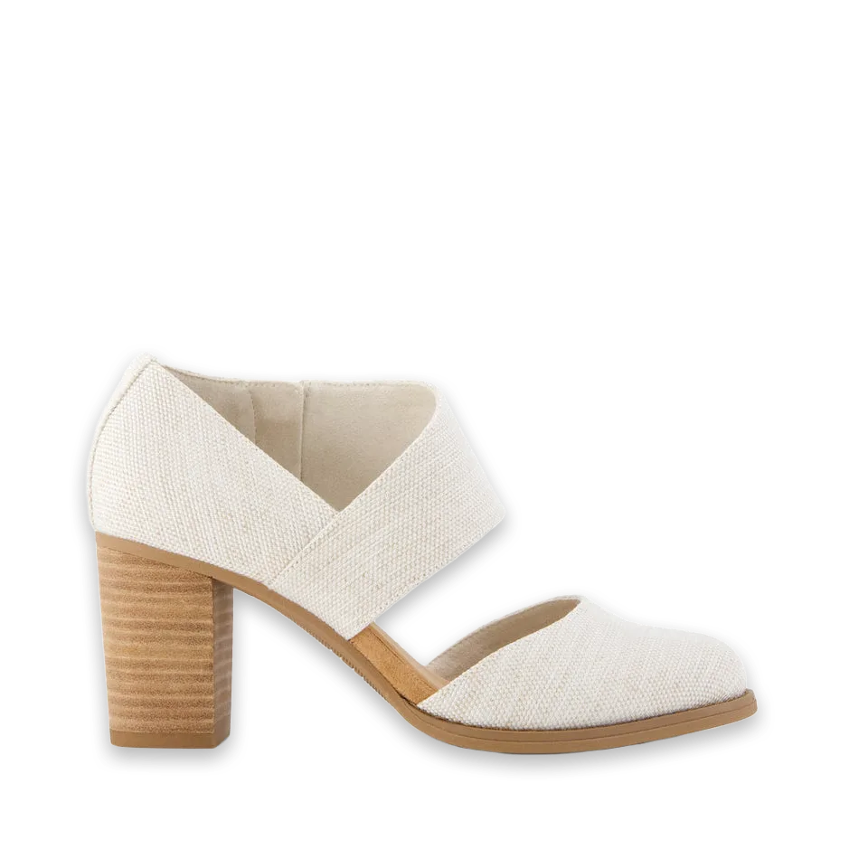 TOMS Womens Milan Nova Heel Natural