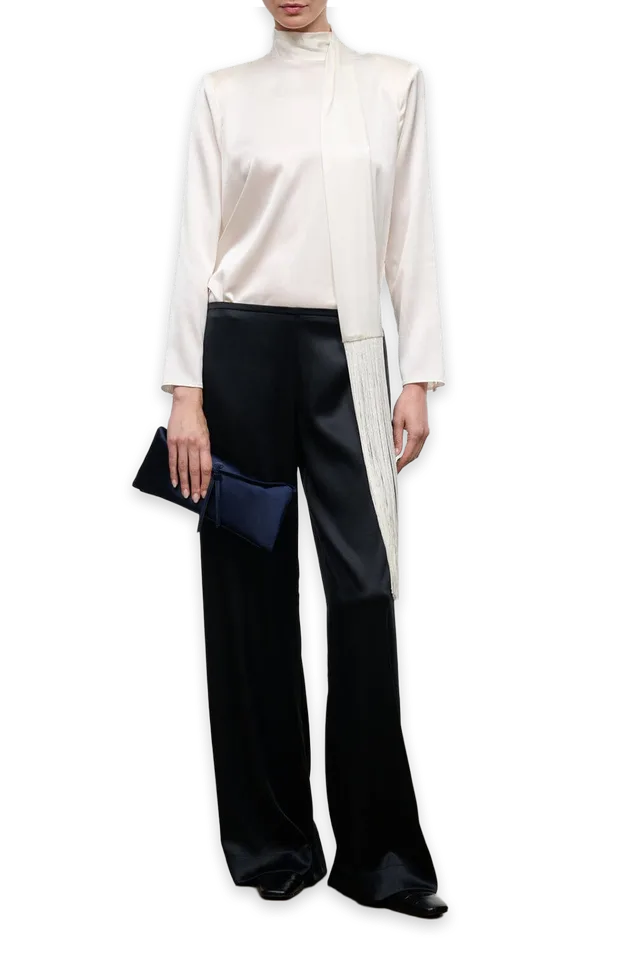 Staud Stroll Silk Pant
