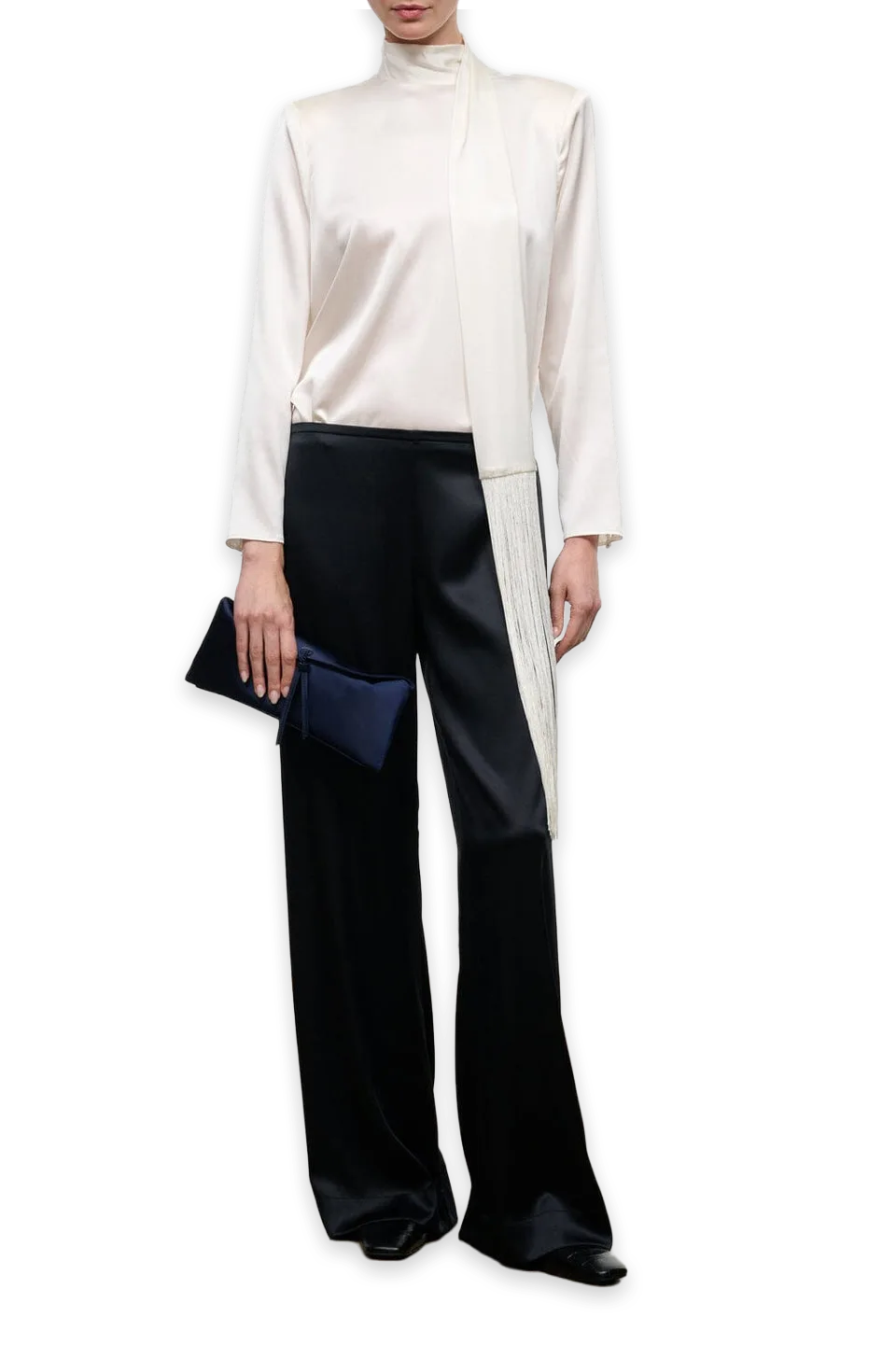Staud Stroll Silk Pant